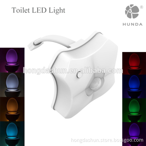 Home Toilet Bathroom Human Body Auto Motion Activated Sensor toilet light night led for bowl seat